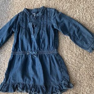 Baby gap infant girls denim dress size 2T